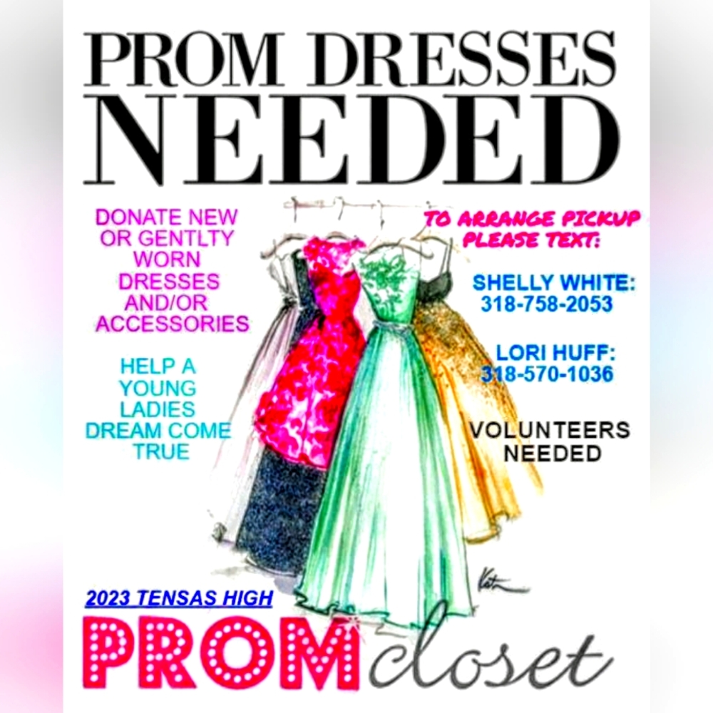 Prom Dress donation Louisiana